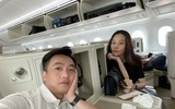 [ẢNH] Đàm Thu Trang nhuận sắc khi mang bầu con chung với Cường Đô La